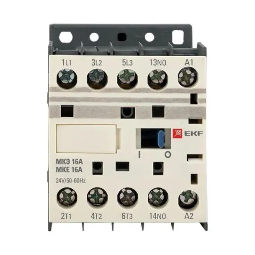 Мини-контактор МКЭ 16А кат. 24В AC 1НО PROxima EKF Mctr-s-16-24 фото 4