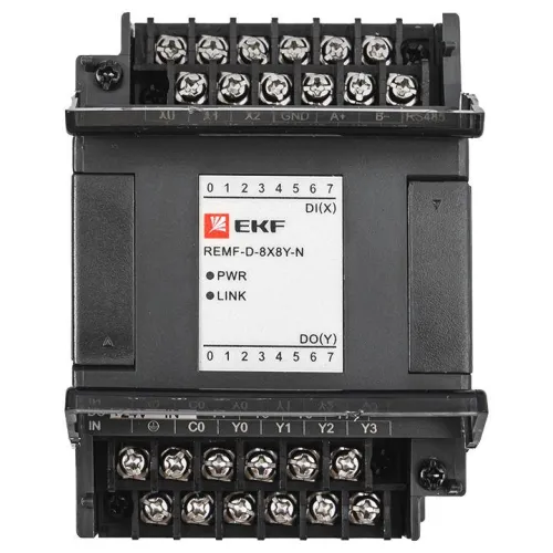 Модуль дискретного в/в REMF 8/8 N PRO-Logic EKF REMF-D-8X8Y-N фото 4