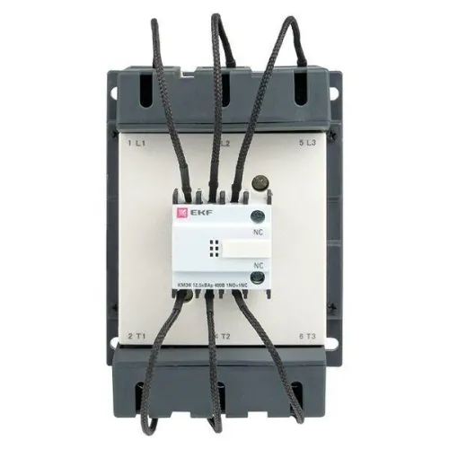 Контактор для конденсатора КМЭК 50квар 400В 2NО+1NC PROxima EKF ctrk-s-110-50-400 фото 2