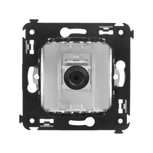 Розетка телевизионная одиночная TV СП Avanti "Белое облако" DKC 4400503 фото 3