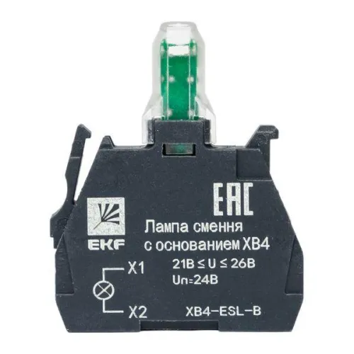 Лампа сменная с основанием XB4 син. 24В PROxima EKF XB4-ESL-B фото 3