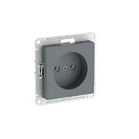 Розетка AtlasDesign 16А без заземл. без шторок быстрозажим. клем. механизм грифель SE ATN000741S
