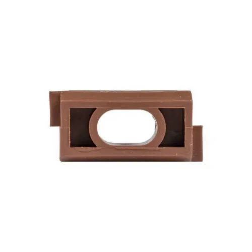 Держатель для труб (клипса) d16мм темн. дерево (уп.10шт) Plast EKF derj-z-16d фото 5