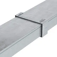 Комплект для обеспечения степени защиты IP44 в местах соединения секций лотков 500х80 цинк-ламель DKC SIP00850HDZL