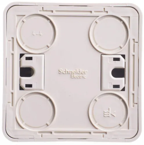 Переключатель проходной 1-кл. ОП Этюд 10А IP20 крем. SE BA10-004K фото 4