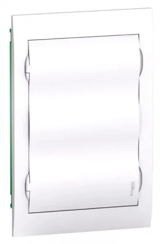 Бокс встраиваемый СП City9 Box 3 ряда 36мод IP40 IK07 80А 2 клеммы с бел. дверцей SE EZ9E312P2FRU фото 4