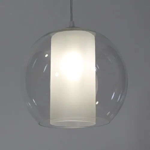 Светильник НСБ 72-60 М53 "Ладера+" прозр. матов. опал цилиндр/шнур прозр./метал. (инд. упак.) Элетех 1005404108 фото 6