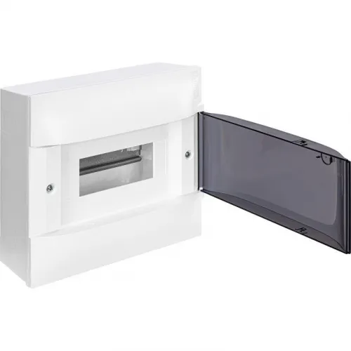 Щиток пластиковый навесной Practibox S 1х8 дым. дверь Leg 134618 фото 2