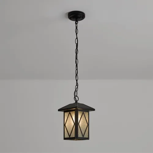 Светильник Cruz 1х40Вт E27 IP44 подвесной Voltega VGL7215PL-01B фото 10