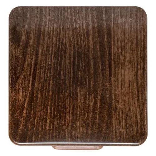 Коробка распаячная КМР-030-034 пылевлагозащ. 100х100х55 без мембранных вводов темн. дерево EKF plc-kmr-030-034-t фото 2