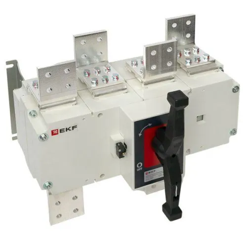 Рубильник-выключатель 4п 2000А с рукояткой управления для прямой установки PowerSwitch EKF psds-2000-4 фото 5