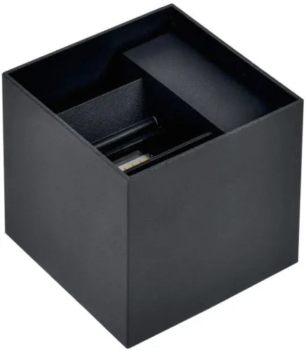 Светильник светодиодный 5111 6Вт 4000К IP65 уличный настенный черн. IEK LT-DBU0-5111-006-40-K02