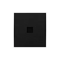 Розетка компьютерная СП STRONG MIELE RJ45 кат.6 антрацит Kranz KR-78-0724-5