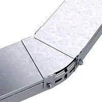 Крышка для угла горизонтального изменяемого осн.200 CPO 0-44 цинк-ламель (аналог гор. цинк.) DKC 38012HDZL