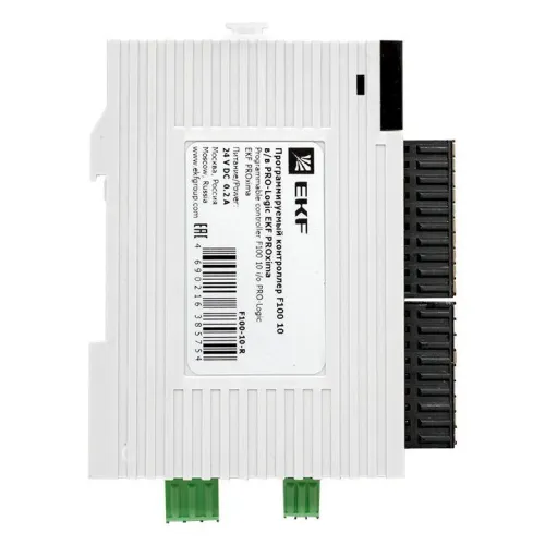 Контроллер программируемый F100 10 в/в PRO-Logic PROxima EKF F100-10-R фото 2