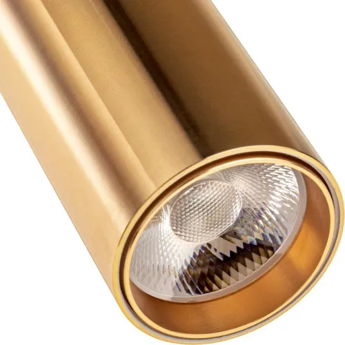 Светильник трековый подвес светодиодный ARTLINE 40х40х300мм 12Вт 960Лм 4000К 230В алюм. 6.4кв.м бел./зол. Ritter 59710 4 фото 8