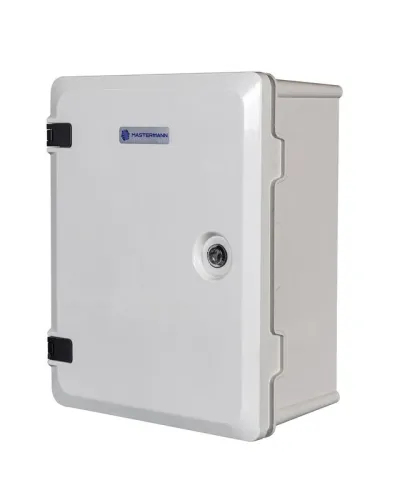 Шкаф монтажный композитный IK10 290x390x190мм IP66 Mastermann 00-01020360 фото 2
