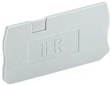 Заглушка для КПИ 3в-1.5/2.5 3 вывода сер. IEK YZN11D-3-ZGL-002-K03