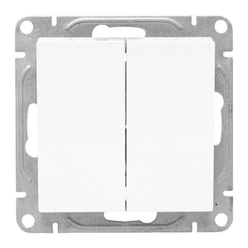 Выключатель перекрестный 2-кл. СП Эпика механизм бел. EKF UP1-SWW-22 фото 4