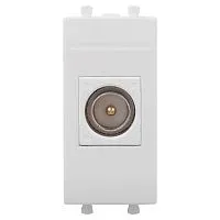 Розетка телевизионная одиночная TV 1мод. Avanti "Белое облако" 16А модульная DKC 4400501