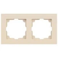 Рамка 2-м СП Accent 6-502-02 сл. кость Intro Б0063752