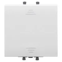 Переключатель модульный 1-кл. 2мод. Avanti "Белое облако" 16А IP20 бел. DKC 4400112