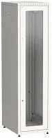 Шкаф сетевой LINEA E 42U 600х800мм стекл. передняя дверь задняя металлическая сер. ITK LE35-42U68-GM