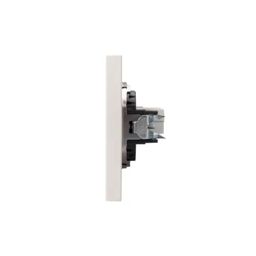 Розетка компьютерная СП STRONG MIELE RJ45 кат.6 жемчуг Kranz KR-78-0724-4 фото 5