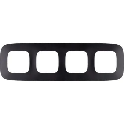 Рамка 4-м Valena Allure универс. матов. черн. Leg 754404 фото 4