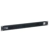 Ввод щеточный TERACOM PRO 1U черн. EKF TRP-1BR-BK