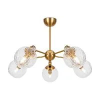 Светильник Mellow 40Вт E14х5 IP20 подвесной Freya FR5264PL-05BS