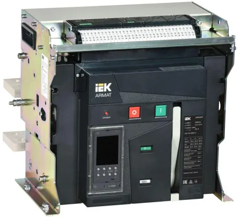 Выключатель автоматический воздушный 3п F 4000А 100кА TD стац. с комплектом аксессуаров ARMAT IEK AR-ACB-3FF-100-4000A-TDCF