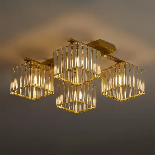 Люстра Lefran 60Вт E27х4 1IP20 Freya FR5476PL-04G фото 10