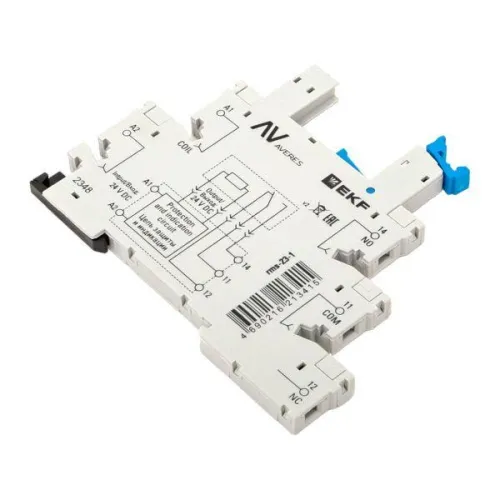 Разъем для реле РM slim 23/1 AVERES EKF rms-23-1 фото 5