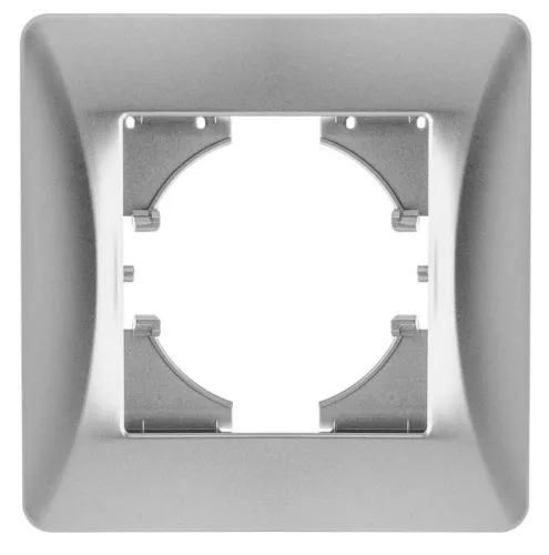 Рамка 1-м Ugra серебр. GUSI С1110-004