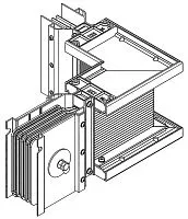 Секция угловая лев. н/2 1250А Al 3L+N+1/2PE IP55 тран. IEK LB-1250A5-35-F-LLF