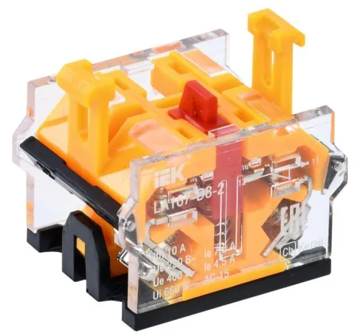 Контакт дополнительный для светосигнал. арм. 1р для D8 KARAT IEK BDK30-2