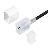 Шнур питания MOONLIGHT-Power-230В (12х24мм) силикон Arlight 052671