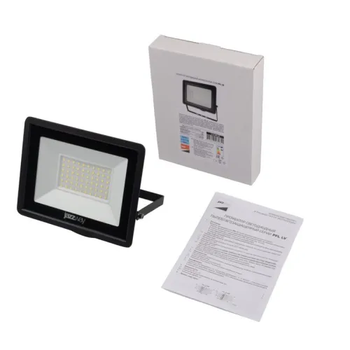 Прожектор светодиодный PFL-LV 50Вт IP65 6500К 4500лм DC 12В-48В/AC 12В-48В СДО низковольтный Pro JazzWay 5070851 фото 9