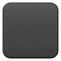 Выключатель 1-кл. ОП Blanca 10А IP20 (сх. 1) с самовозвратом с изолир. пластиной антрацит SE BLNCA101016