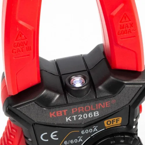 Клещи токовые цифровые "PROLINE" KT 206B КВТ 79130 фото 2