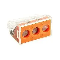 Клемма строительно-монтажная СМК 773-173 3-проводная 2.5-6кв.мм с пастой (уп.50шт) PROxima EKF plc-smk-773-173