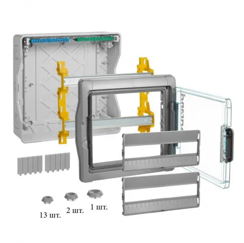 Бокс ОП Plexo3 IP65 36м(2х18) N+PE Leg 601986 фото 7
