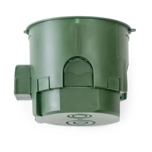 Коробка установочная углубленная безгалогенная (HF) 68х60 с саморезами Промрукав 80-0550См фото 2