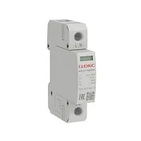 Устройство защиты от импульсных перенапряжений УЗИП тип 2 1п Imax 40кА со сменным модулем Un 275В YON SPD-T2-1N40P275