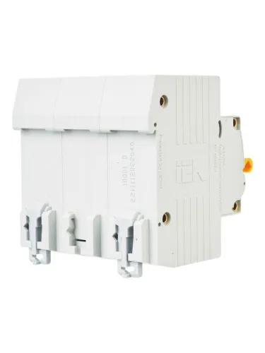 Выключатель автоматический модульный 3п D 40А 10кА ВА47-100 KARAT IEK MVA40-3-040-D фото 3