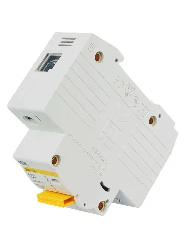 Выключатель автоматический модульный 1п C 80А 10кА ВА47-100 KARAT IEK MVA40-1-080-C фото 7