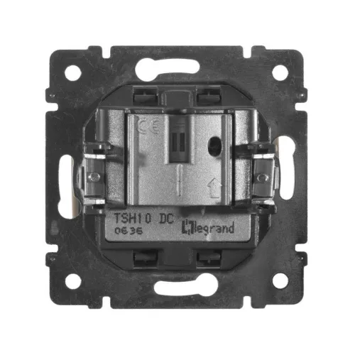 Розетка телевизионная оконечная TV/FM/SAT Valena 10дБ 2400МГц сл. кость Leg 774336 фото 2