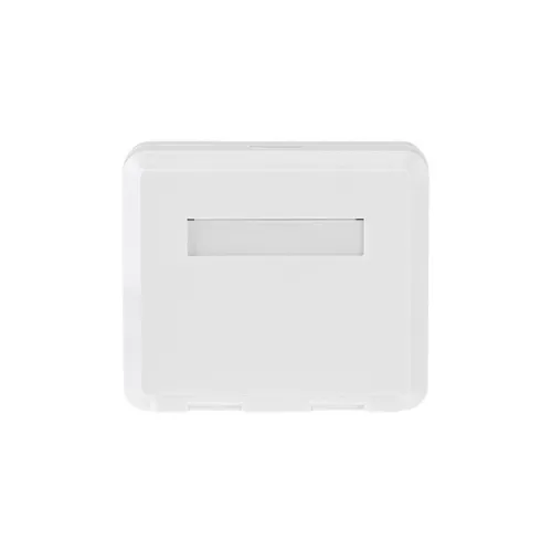 Корпус настенной розетки под 2 модуля Keystone Jack бел. Rexant 03-0251 фото 2