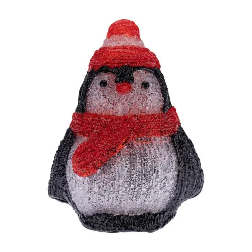 Фигура светодиодная акриловая "Пингвиненок" 19х14.5х25см 20LED 1Вт IP20 элементы питания 2хAA (не в компл.) Neon-Night 513-323 фото 2